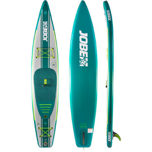 2019 Jobe Neva Inflvel Stand Up Paddle Board 12'6 X 30 "inc Remo, Mochila, Bomba E Trela